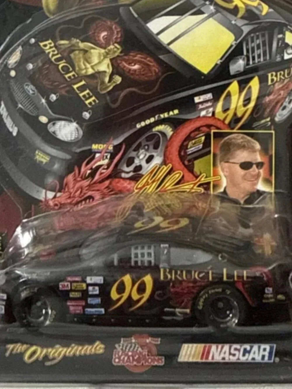 1999 Racing Champions | Jeff Burton #99 'Bruce Lee' 1:64 Diecast Car NEW